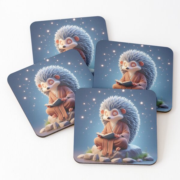 Item preview, Enlightened Hedgehog designed and sold by Furbulous Faces.