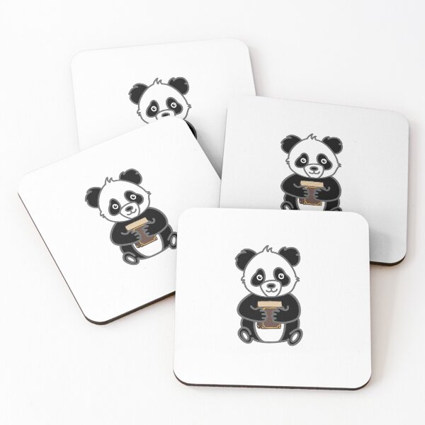 Item preview,  Panda:cute and reading designed and sold by xoxodesignsxoxo.