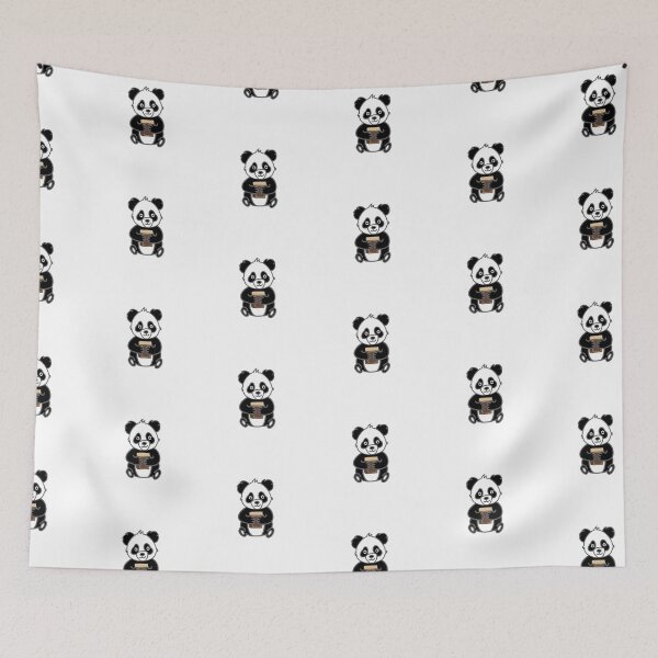 Item preview,  Panda:cute and reading designed and sold by xoxodesignsxoxo.