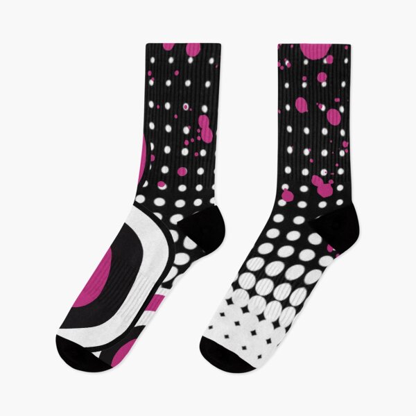 Item preview, black, white, and pink abstract frutiger metro pattern designed and sold by meuliasshop.