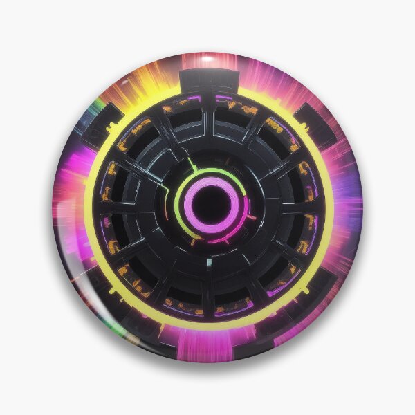Item preview, Cosmic Chronos in neon colors: Astral Timepieces designed and sold by Carlos Gudino.