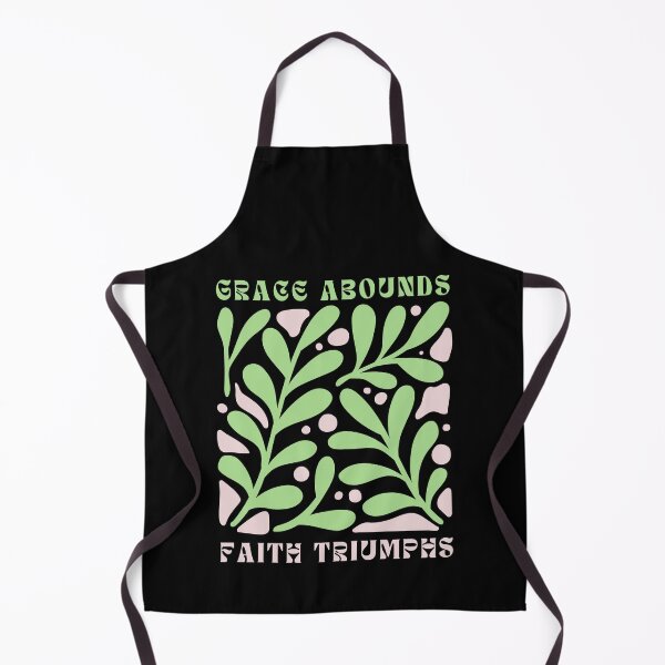 Item preview, Grace Abounds Faith Triumphs, Bible Verse ,Christian Gospel Quotes, Inspirational Boho Christian Woman Design, designed and sold by mattlee20.