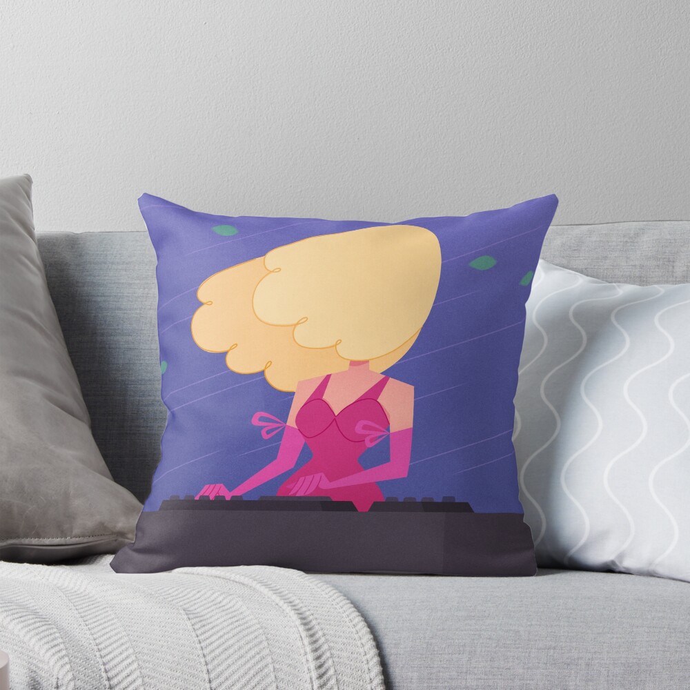 Item preview, Throw Pillow designed and sold by RikDrawsThings.