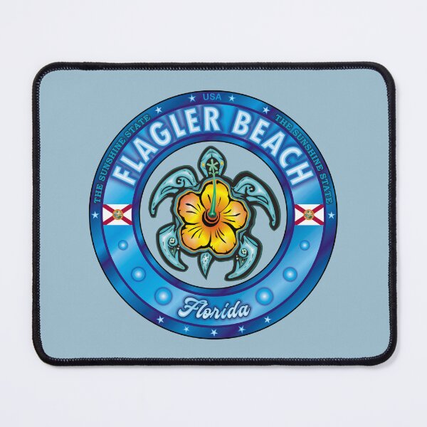 Item preview, Flagler Beach Florida sea turtle hibiscus designed and sold by studioss76.