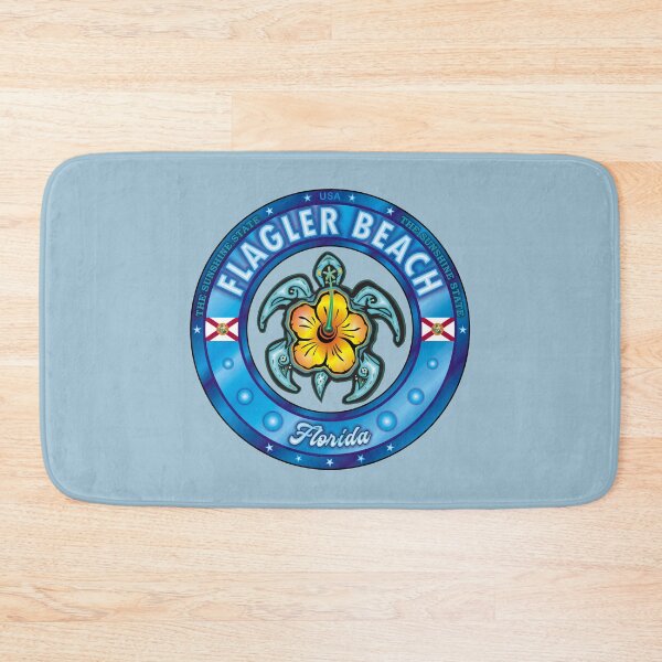 Item preview, Flagler Beach Florida sea turtle hibiscus designed and sold by studioss76.