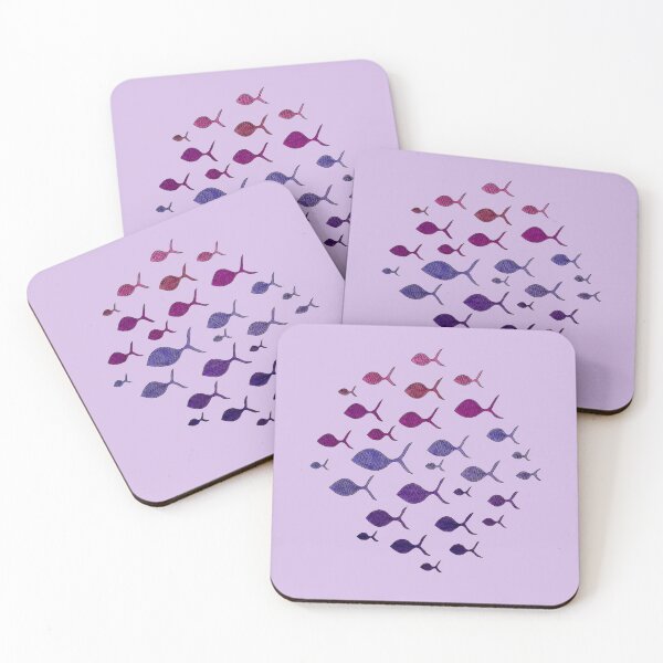 Item preview, School of Purple Fishes  designed and sold by KakiDimock.