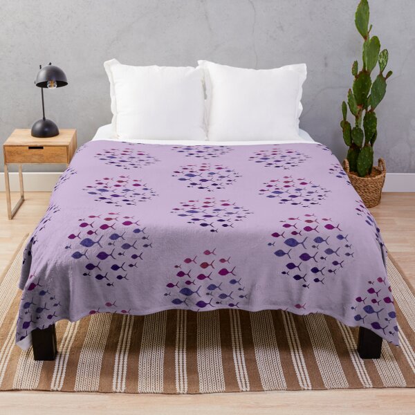 Item preview, School of Purple Fishes designed and sold by KakiDimock.