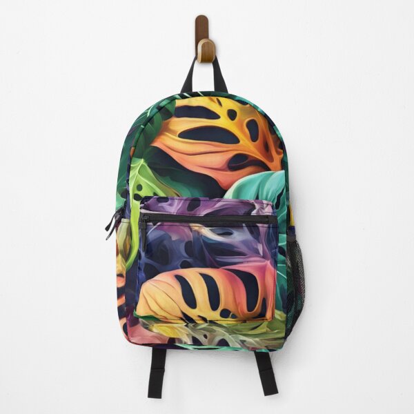 Item preview, Rainbow monstera  designed and sold by Alwayseddie.