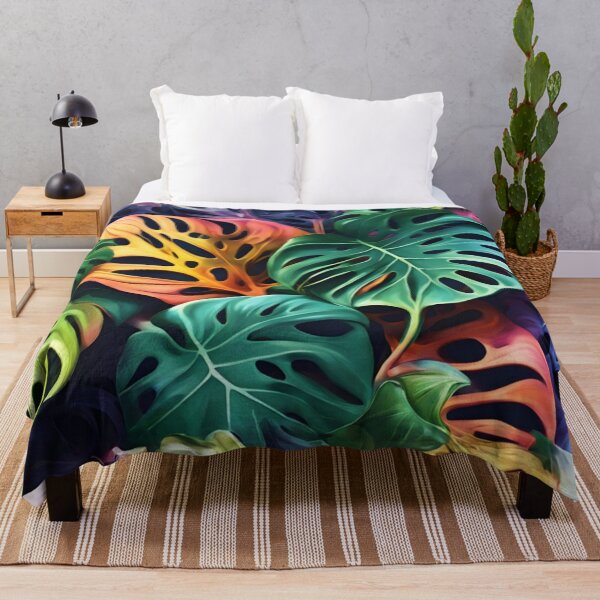 Item preview, Rainbow monstera  designed and sold by Alwayseddie.