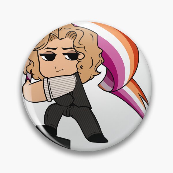 Item preview, IWTV Lestat De lioncourt lesbian pride sticker! designed and sold by Blueyuey.