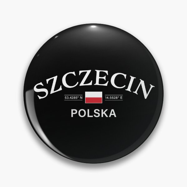 Item preview, Szczecin Polska (Poland) Polish Coordinates designed and sold by HakeDesign.