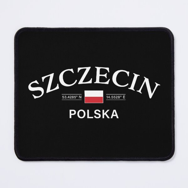 Item preview, Szczecin Polska (Poland) Polish Coordinates designed and sold by HakeDesign.
