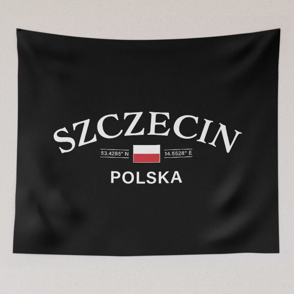 Item preview, Szczecin Polska (Poland) Polish Coordinates designed and sold by HakeDesign.