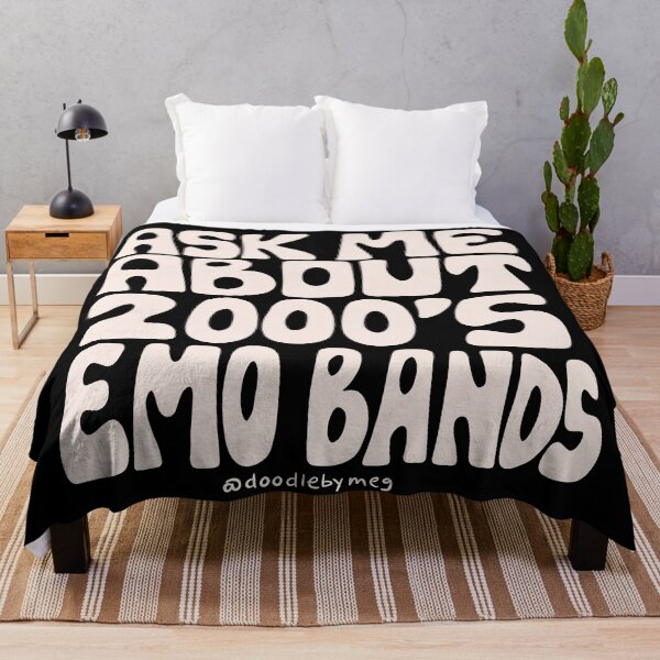 Item preview, Ask Me About 2000's Emo Bands designed and sold by doodlebymeg.