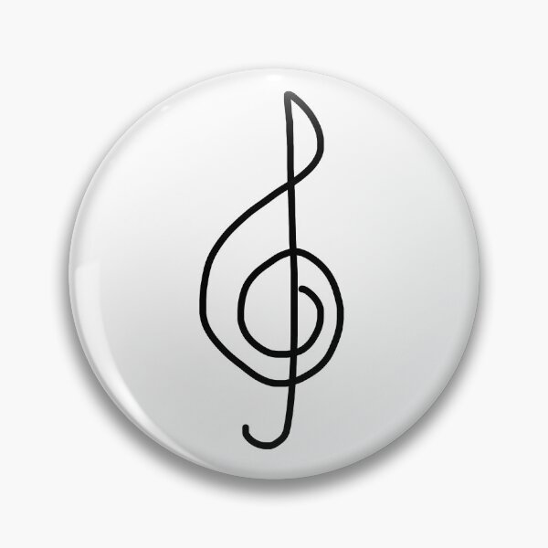 Item preview, Treble Clef designed and sold by RepeatCandy.
