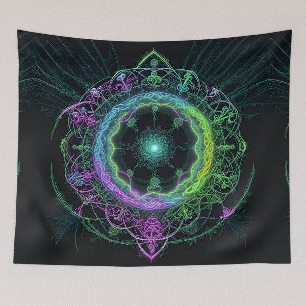 Item preview, Mystical neon Blossom Clothing designed and sold by Carlos Gudino.