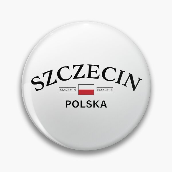 Item preview, Szczecin Polska (Poland) Polish Coordinates designed and sold by HakeDesign.