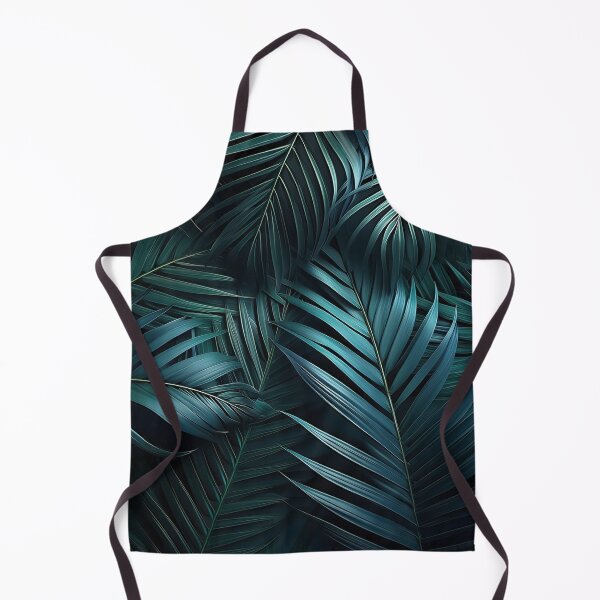 Item preview, Lush digital foliage in cool tones evokes a serene, tech-nature fusion designed and sold by homydesign.