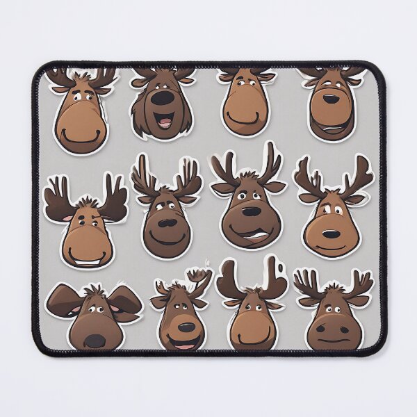 Item preview, The Moose Heads designed and sold by Zenvo.