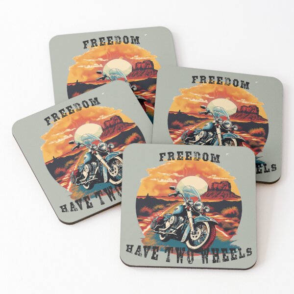 Item preview, Freedom Have 2 Wheels - Motorcycle designed and sold by SmallOwlDesign.