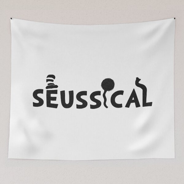 Item preview, SEUSSICAL- Dark (Re-Imagined Musical Logo) designed and sold by thatthespian.