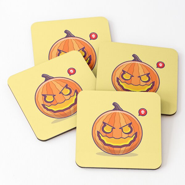 Item preview, Cute Pumpkin Halloween Monster: Adorable Cartoon Vector Icon" designed and sold by hjian8219.