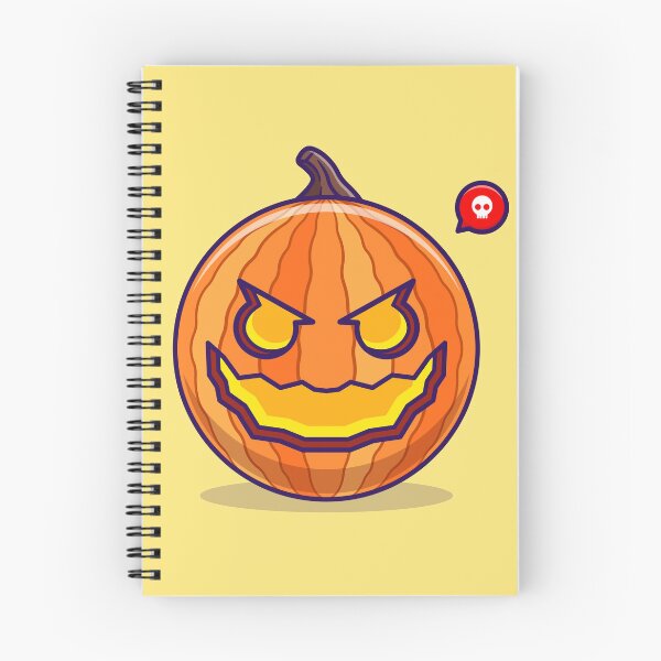 Item preview, Cute Pumpkin Halloween Monster: Adorable Cartoon Vector Icon" designed and sold by hjian8219.
