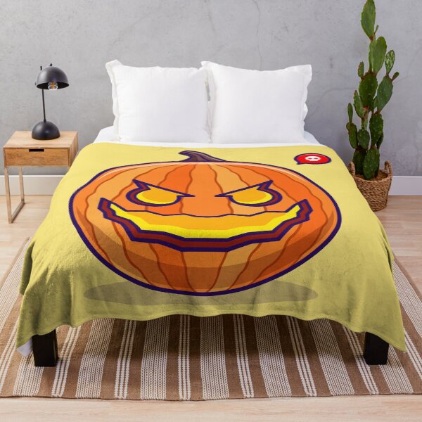 Item preview, Cute Pumpkin Halloween Monster: Adorable Cartoon Vector Icon" designed and sold by hjian8219.