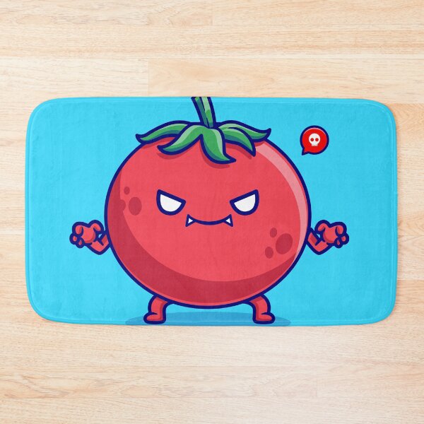 Item preview, Cute Tomato Smile: Adorable Cartoon Vector Icon" designed and sold by hjian8219.