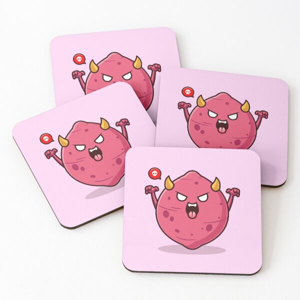 Item preview, "Cute Sweet Potato Dracula: Adorable Vampire Cartoon Vector Icon designed and sold by hjian8219.