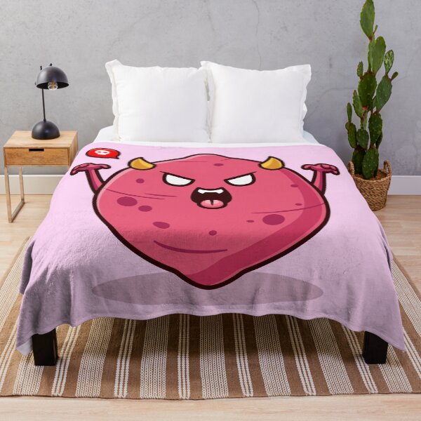 Item preview, "Cute Sweet Potato Dracula: Adorable Vampire Cartoon Vector Icon designed and sold by hjian8219.