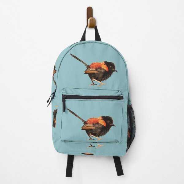 Item preview, It's Wrensday ... red-backed fairywren designed and sold by Jenny Dyer.