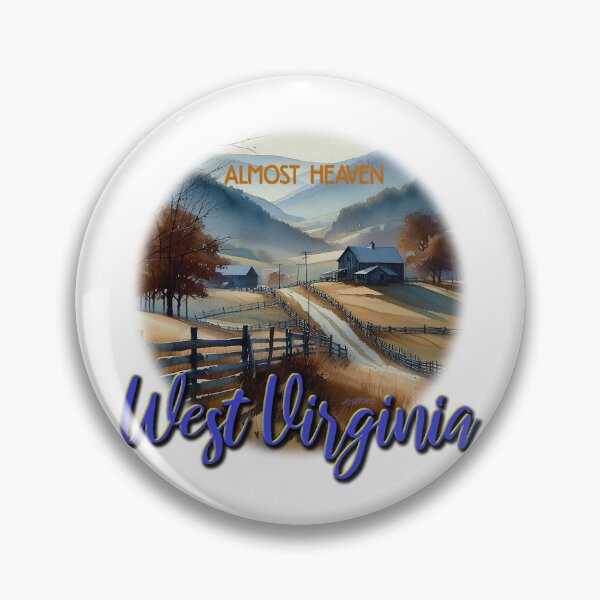 Item preview, Almost Heaven West Virginia designed and sold by BillygoatHollow.