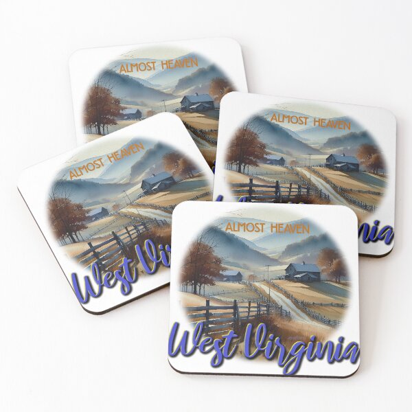 Item preview, Almost Heaven West Virginia designed and sold by BillygoatHollow.