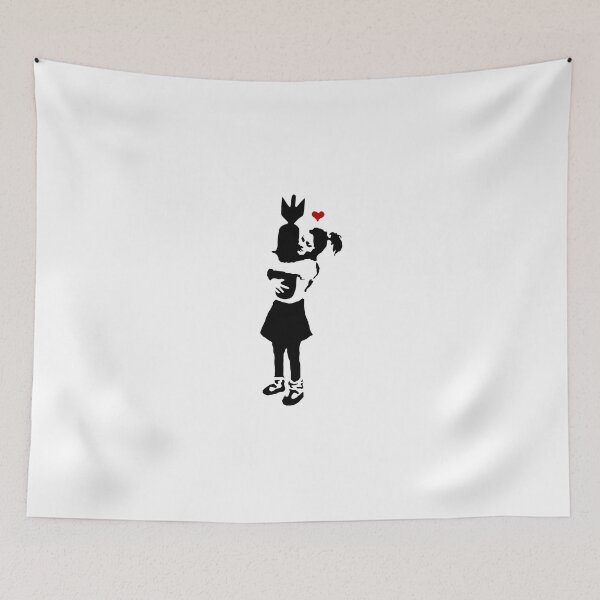 Item preview, Banksy Bomb Hugger designed and sold by URBANZ.