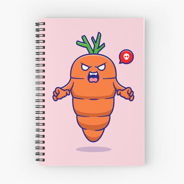 Item preview, "Cute Carrot Monster: Adorable Cartoon Vector Icon for Halloween" designed and sold by hjian8219.