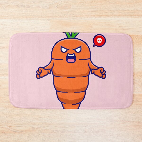 Item preview, "Cute Carrot Monster: Adorable Cartoon Vector Icon for Halloween" designed and sold by hjian8219.