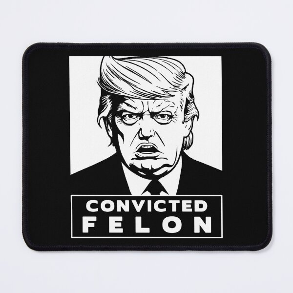Item preview, Trump Convicted Felon 45 designed and sold by ProtestDonald.
