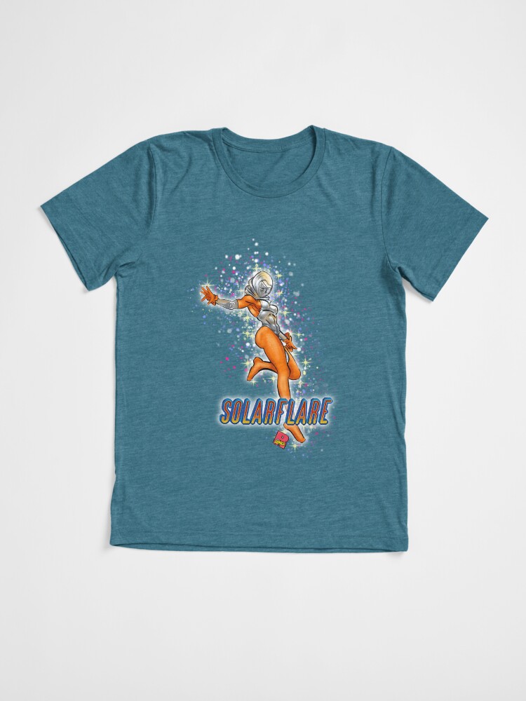 Thumbnail 3 of 7, Tri-blend T-Shirt, solarFlare designed and sold by RosalesComics.