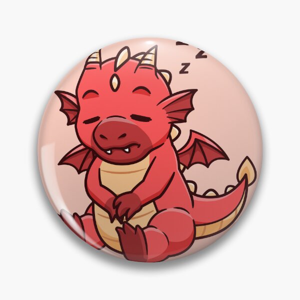 Item preview, Game of Thrones Cute Dragon Sleeping: Adorable Cartoon Vector Icon" designed and sold by hjian8219.