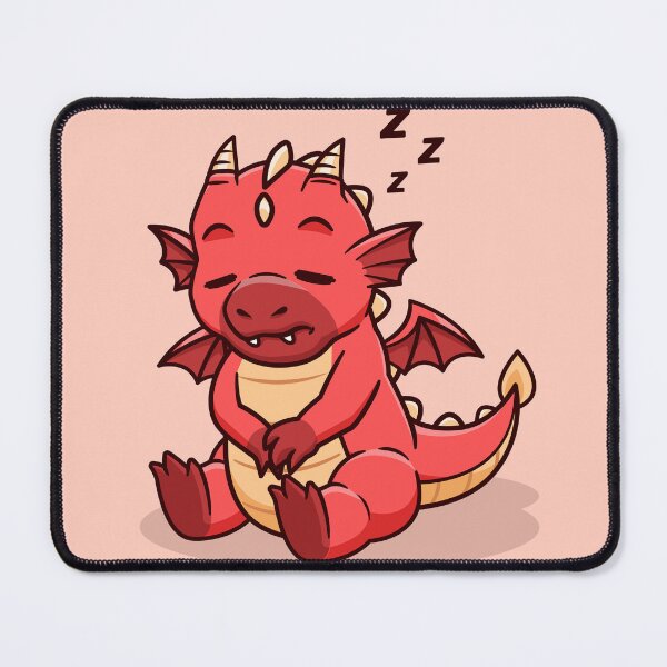 Item preview, Game of Thrones Cute Dragon Sleeping: Adorable Cartoon Vector Icon" designed and sold by hjian8219.