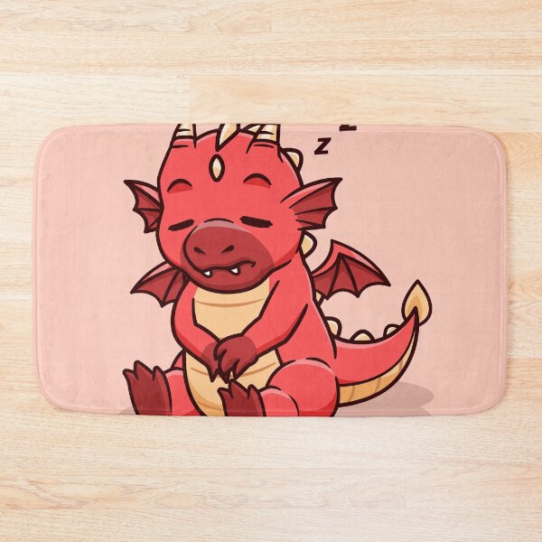 Item preview, Game of Thrones Cute Dragon Sleeping: Adorable Cartoon Vector Icon" designed and sold by hjian8219.