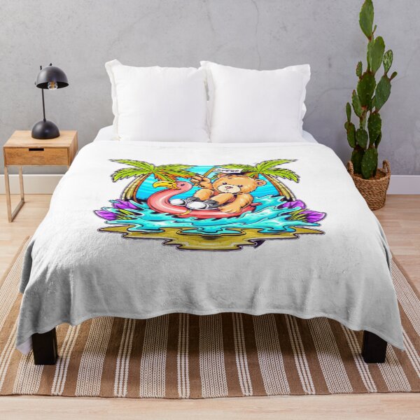 Item preview, Bear beach tropical designed and sold by UZRWRLD .