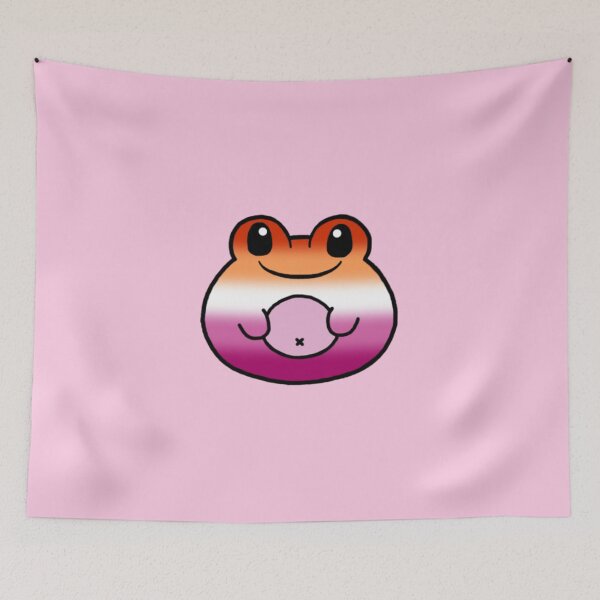 Item preview, Lesbian Pride Froggo designed and sold by everything4eva.