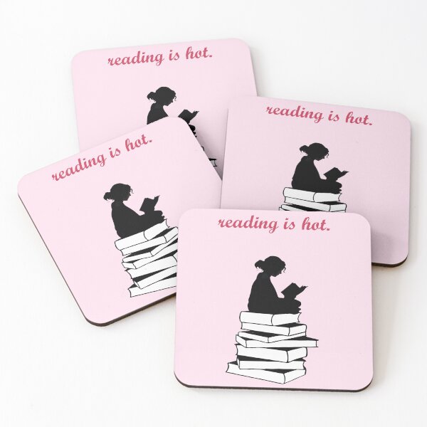 Item preview, Bookish girl - "Reading is hot."  designed and sold by LoFi-OG.