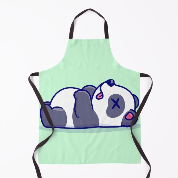 Item preview, "Kung Fu Panda Cute Panda Sleeping: Cartoon Vector Icon Illustration" designed and sold by hjian8219.