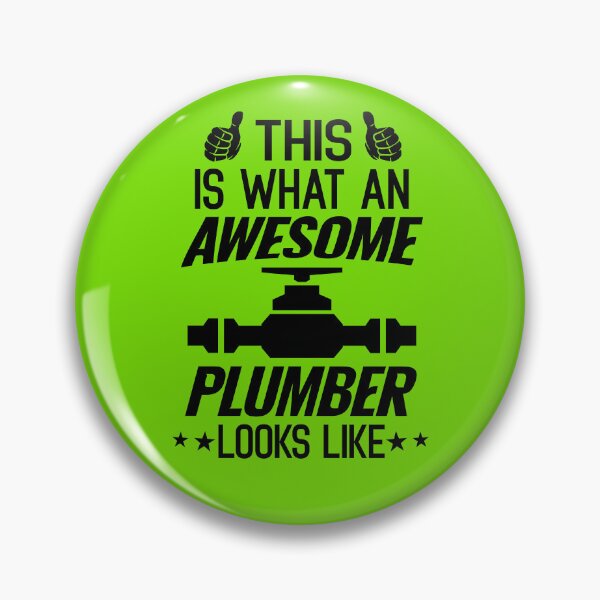 Item preview, This is What An Awesome Plumber Looks like. Funny Plumber quote. Plumber Gift  designed and sold by DesignHouse07.