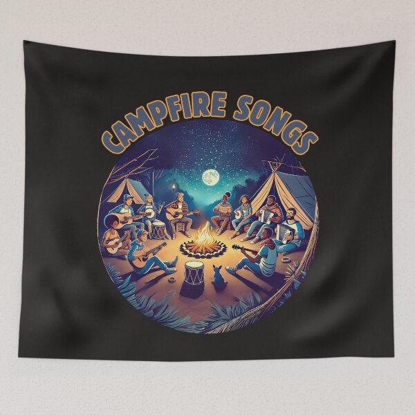 Item preview, Campfire Songs: Celebrate Music and Friendship Under the Stars designed and sold by elynne9.