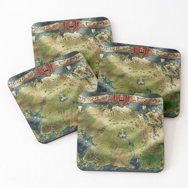Item preview, Empire Of Tamriel Map designed and sold by daniccus.