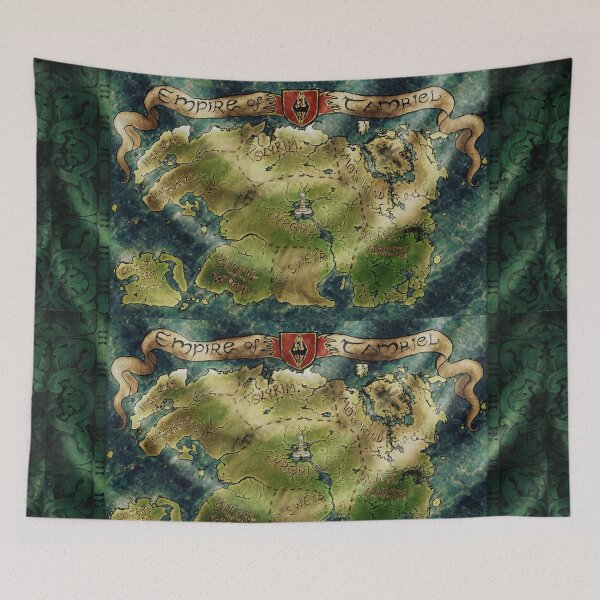 Item preview, Empire Of Tamriel Map designed and sold by daniccus.